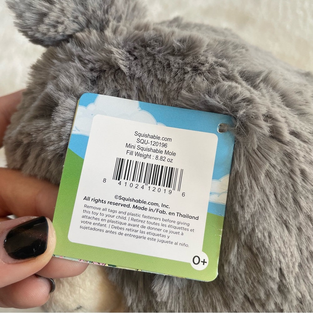 Squishable Mini Mole New With Tags - Picture 7 of 7